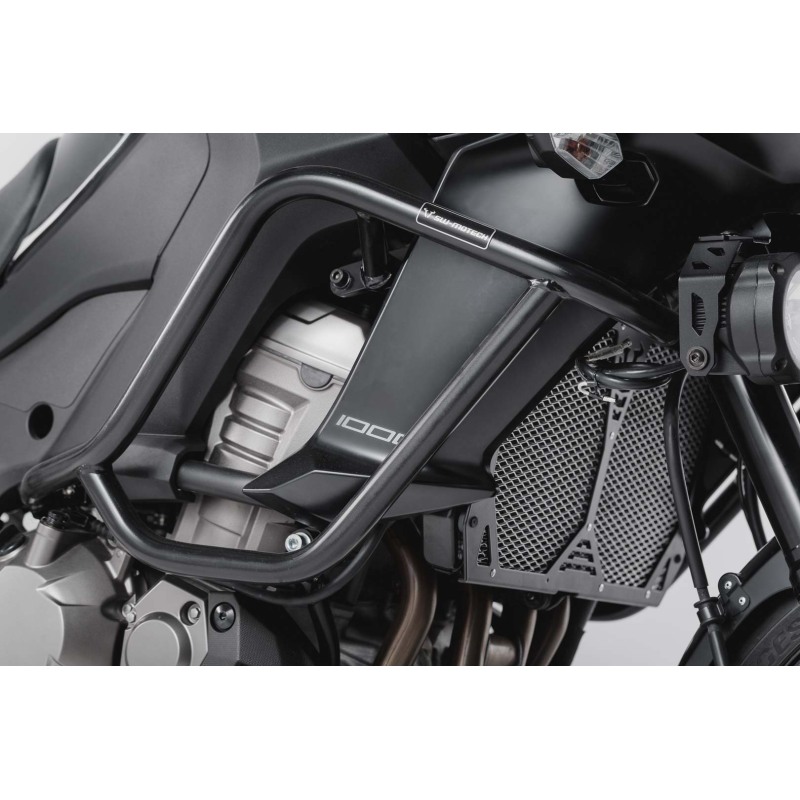 SW-Motech SBL.08.722.10000/B Barra di protezione motore Nero per Kawasaki Versys 1000 (15-18)