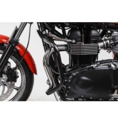 SW-Motech SBL.11.249.10000/B Barra di protezione motore Nero per Triumph Thruxton, Bonneville (04-16)