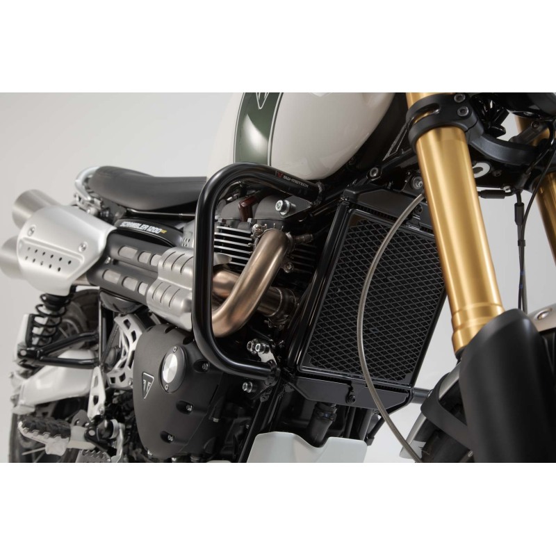 SW-Motech SBL.11.929.10000/B Barra di protezione motore Nero per Triumph Scrambler 1200 XC / XE (18-20)