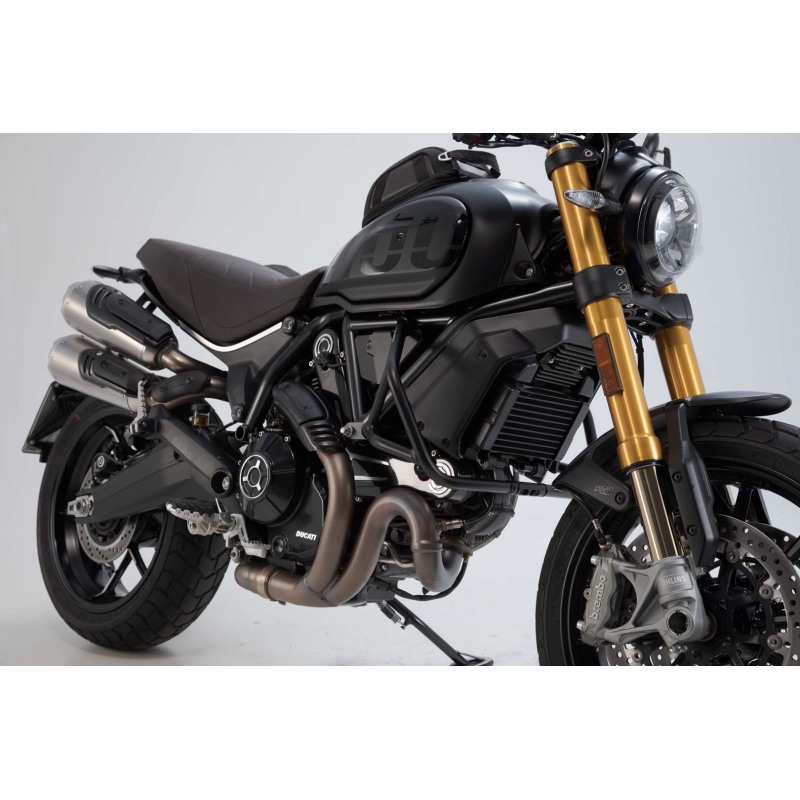 SW-Motech SBL.22.895.10000/B Barra di protezione motore Nero per Modelli Ducati Scrambler 1100 (17-)