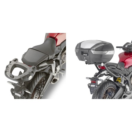 Supporto per bauletto Kappa KR1208 per moto Honda CB 650 R dal 2024