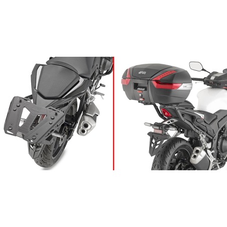 Supporto per bauletto Givi SR1206 per moto Honda Hornet CB500 dal 2024