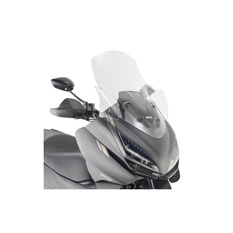 Parabrezza trasparente Kappa KD7603ST per scooter Zontes  350 E dal 2023