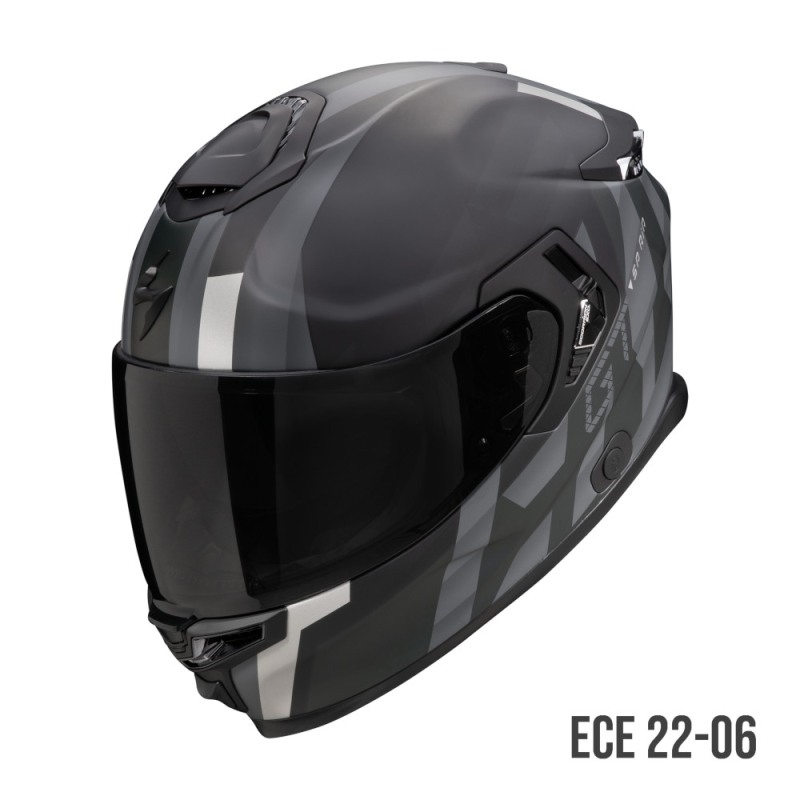 Casco integrale da moto Scorpion Apex EXO-GT SP AIR Touradven Monocolore