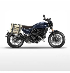 Bags&Bike Sahara SCR-04-G Borse Laterali Modello Canvas Grigia Per Ducati Scrambler 800 - 2024