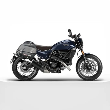 Bags&Bike Explorer SCR-04-N Borse Laterali Modello Explorer Nero Per Ducati Scrambler 800 - 2024