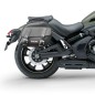 Bags&Bike Explorer /N/K-VUL Borse Laterali Modello Explorer Nera Per Kawasaki Vulcan 650