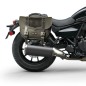 Bags&Bike Classic N/K ELI 500 Borse Laterali Modello Classic Nera Per Kawasaki Eliminator 500