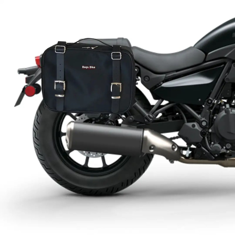 Bags&Bike Container/K ELI 500 Borse Laterali Modello Container Per Kawasaki Eliminator 500