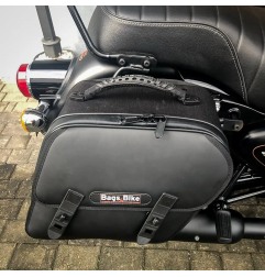 Bags&Bike EXCLUSIVE/BUL Coppia Di Borse Laterali Modello Exclusive Per Royal Enfield Bullet 350