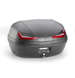 Bauletto Givi E455N Monolock da 45 litri con catadiottri rossi