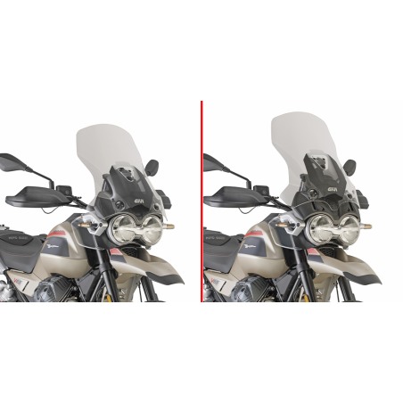 Cupolino Alto trasparente Givi D8209ST per Moto Guzzi V85 TT dal 2024