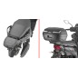 Portapacchi bauletto Givi SR2168 per Yamaha Cygnus RayZR 125 dal 2024