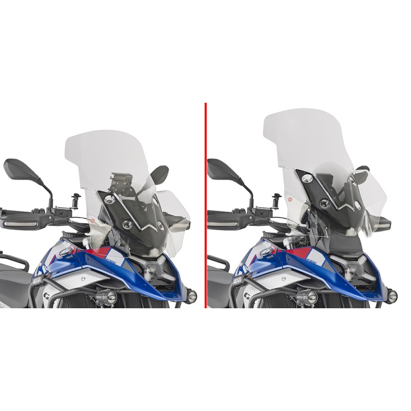 Cupolino alto trasparente Kappa KD5144ST per BMW R1300GS Senza radar