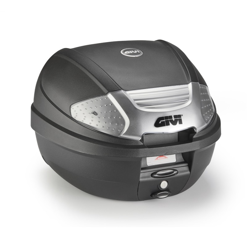 Givi E300NT2B Bauletto Da 30 Litri Catadiottri Rossi Piastra Monolock Universale Incusa