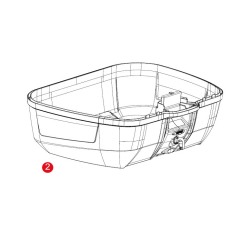 Fondo montato Givi ZB45FNM bauletto B45+