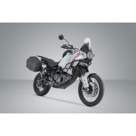 SW-Motech KFT.22.995.60100/B Sistema di borse laterali AERO ABS per Ducati DesertX (22-) / Rally dal 2023