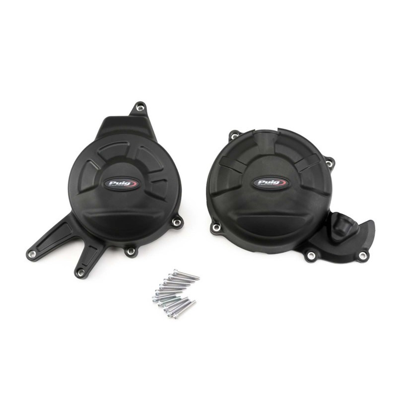 Puig 21500N Protezione Carter Motore Track Per Campionato Aprilia Rs660 dal 2021 Nero