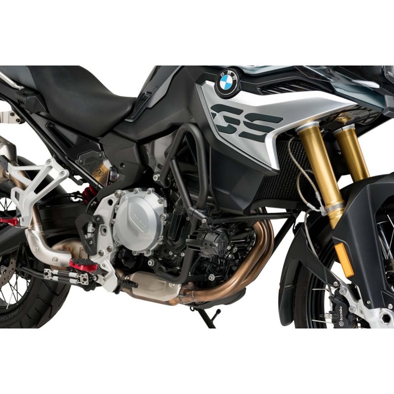 Puig 21126N Barre Di Protezione Motore Bmw F750 Gs dal 2018 Nero