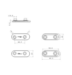 Puig 21562N Tappo Foro Specchietto Bmw S1000 Rr dal 2023 Nero