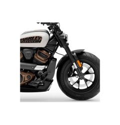 Puig 21368N Estensione Parafango Anteriore Harley D. Sportster S dal 2021 Nero Opaco