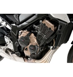 Puig 21367N Protezione Carter Motore Honda Cb650R Neo Sports Cafe dal 2021 Nero