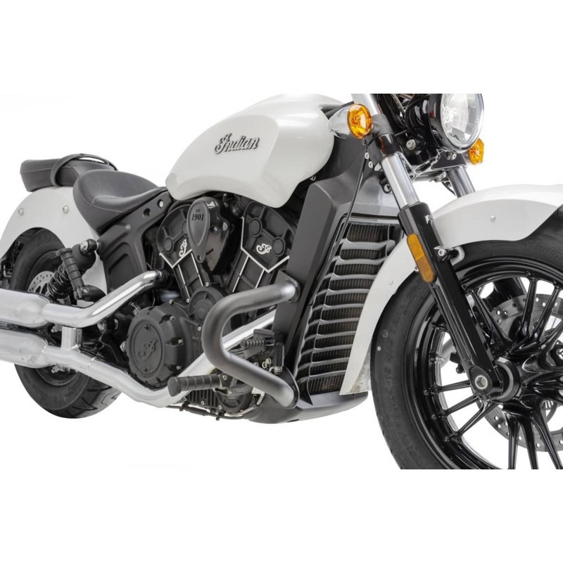 Puig 21040N Barre Di Protezione Motore Indian Scout dal 2015 Nero