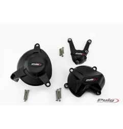 Puig 20169N Protezione Carter Motore Kawasaki Ninja 400 dal 2018 Nero