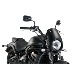 Puig 21093J Cupolino Semicarenato Anarchy Kawasaki Vulcan S dal 2015 Nero Opaco