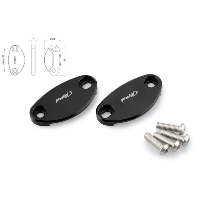 Puig 3847N Tappo Foro Specchietto Kawasaki Zx-10Rr dal 2021 Nero