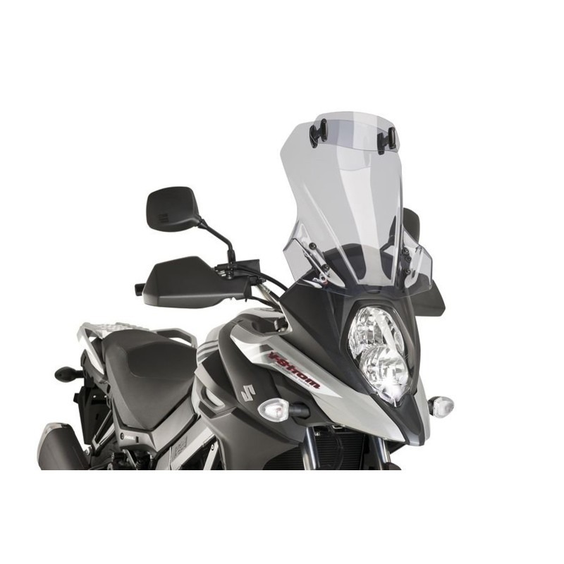 Puig 9440H Cupolino Touring-Visiera Suzuki Dl650 V-Strom dal 2017 Fume Chiaro