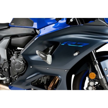 Puig 21249N Tamponi Paratelaio Mod. Pro 2.0 Yamaha Yzf-R7 dal 2022 Nero