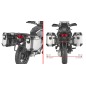 Givi PLO8208CAM Telai Laterali Monokey CamSide Moto Guzzi Stelvio 1000