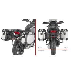 Kappa KLO8208CAM Telai Laterali Monokey CamSide Moto Guzzi Stelvio 1000