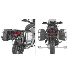 Givi PLO8208MK Telai porta valigie  Laterali per Moto Guzzi Stelvio 1000 dal 2024