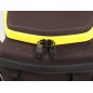 Borsa posteriore Royster Hepco Becker 640819 00 07 Gialla/Nera 17-19 litri con doppio sistema di aggancio