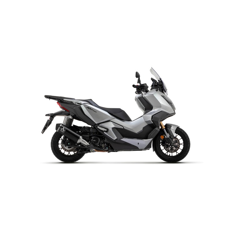 Arrow 53546ANN Terminale Urban alluminio Dark con fondello Dark per Honda ADV 350 dal 2022