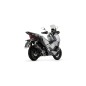 Arrow 53546ANN Terminale Urban alluminio Dark con fondello Dark per Honda ADV 350 dal 2022