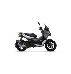 Arrow 53549ANN Kit completo Urban alluminio Dark con fondello Dark per Aprilia SR 125 / 200 GT dal 2022