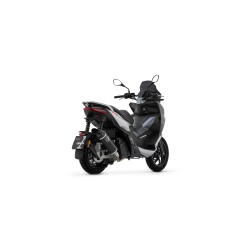 Arrow 53549ANN Kit completo Urban alluminio Dark con fondello Dark per Aprilia SR 125 / 200 GT dal 2022