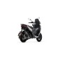 Arrow 53549ANN Kit completo Urban alluminio Dark con fondello Dark per Aprilia SR 125 / 200 GT dal 2022