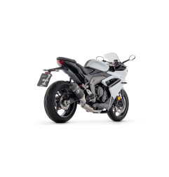 Arrow 71007VAN Kit completo racing con terminale Veloce in alluminio Dark per Triumph DAYTONA 660 dal 2024