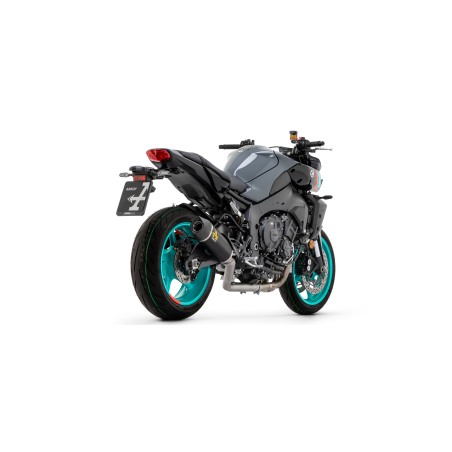 Arrow 71946AKN Terminale Indy Race alluminio Dark con fondello carby per Yamaha MT-10 dal 2022