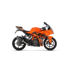 Arrow 71957AKN Terminale Indy Race EVO alluminio Dark con fondello carby per KTM RC 390 dal 2022