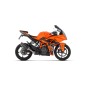 Arrow 71957AKN Terminale Indy Race EVO alluminio Dark con fondello carby per KTM RC 390 dal 2022