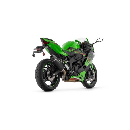 Arrow 71963AKN Terminale Indy Race EVO alluminio Dark con fondello carby per Kawasaki ZX-4R dal 2024