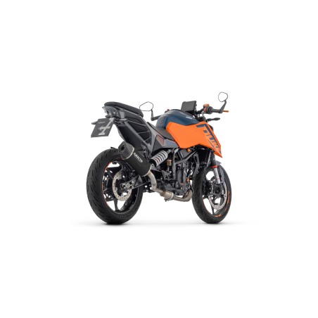 Arrow 71972AKN Terminale Indy Race EVO alluminio Dark con fondello carby per KTM DUKE 125 dal 2024