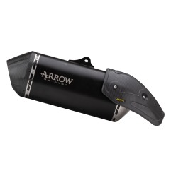 Arrow 72506SKN Terminale Sonora titanio Dark con fondello carby per Aprilia TUAREG 660 dal 2022