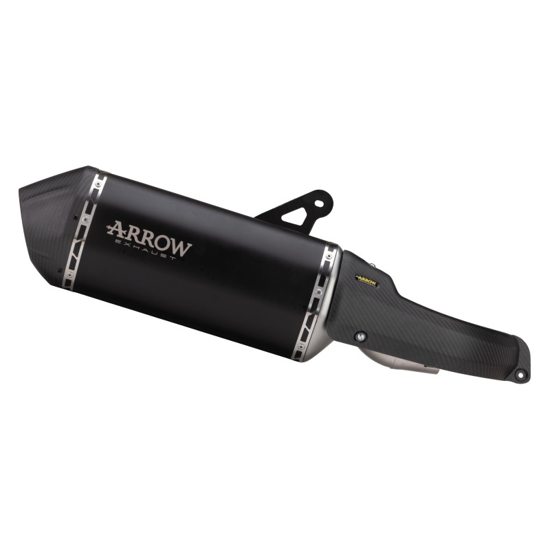 Arrow 72507SKN Terminale Sonora titanio Dark con fondello carby per Harley-Davidson Pan America 1250 dal 2020