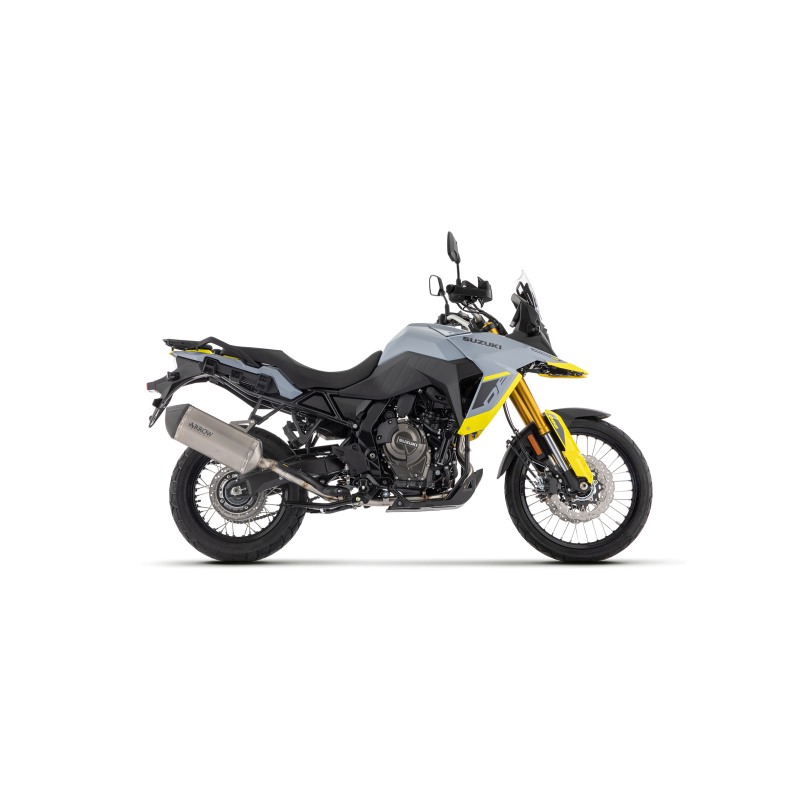 Arrow 72511SK Terminale Sonora titanio con fondello carby per Suzuki V-STROM 800DE dal 2023